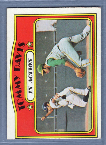 1972 Topps #42 Tommy Davis IA EX   GO464