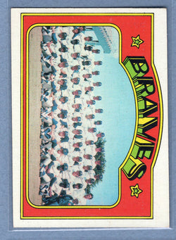 1972 Topps #21 Atlanta Braves (d) EX  GO315