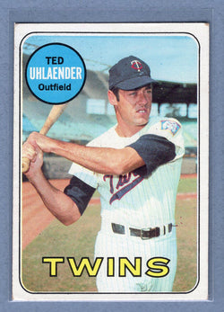 1969 Topps #194 Ted Uhlaender (st) (b) VG  GO577