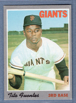 1970 Topps #42 Tito Fuentes  EX-MT  SB2