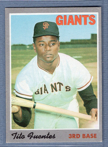 1970 Topps #42 Tito Fuentes  EX-MT  SB2