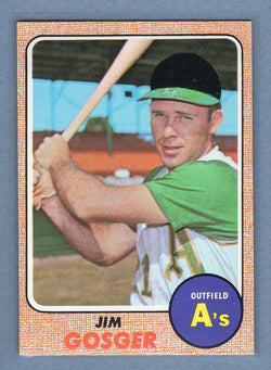 1968 Topps #343 Jim Gosger EX-MT  GO545