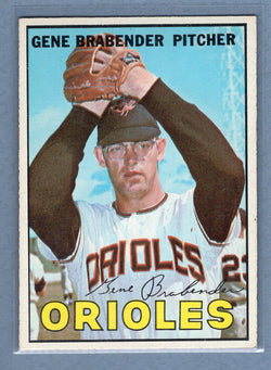 1967 Topps #22 Gene Brabender EX  GO360