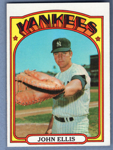 1972 Topps #47 John Ellis Ex-Nm