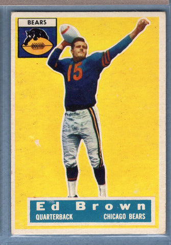 1956 Topps #23 Ed Brown (a) VG-EX  GO801