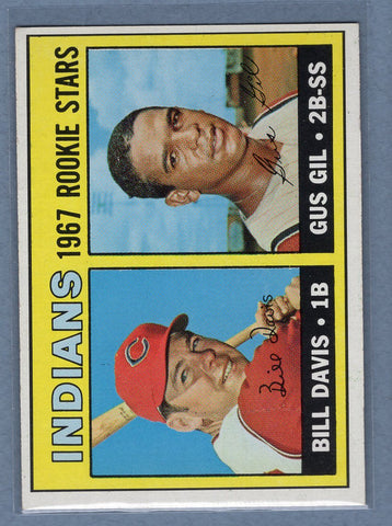 1967 Topps #253 Indians Rookies EX-MT  GO308