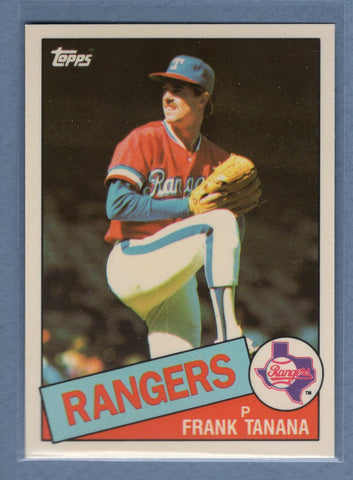 1985 Topps Tiffany #55 Frank Tanana NM