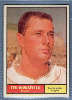 1961 Topps #216 Ted Bowsfield(b) VG-EX   GO417