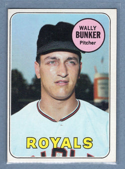 1969 Topps #137 Wally Bunker (c) EX-MT  GO265