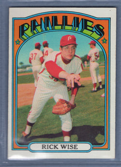 1972 Topps #43 Rick Wise EX-MT   GO464