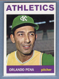 1964 Topps #124 Orlando Pena EX-MT  GO264