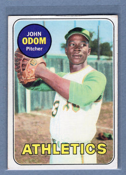1969 Topps #195 John Odom (a) VG-EX  GO577