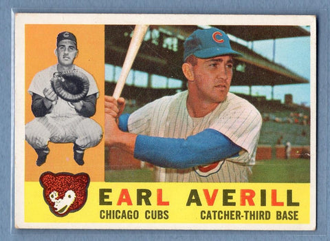 1960 Topps #39 Earl Averill(b) EX   GO550