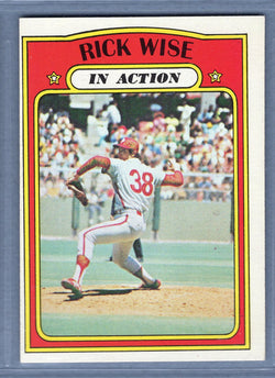 1972 Topps #44 Rick Wise IA EX-MT   GO464