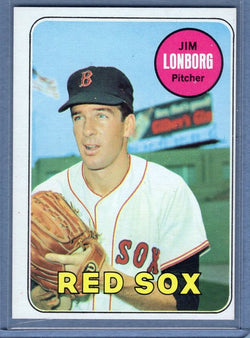 1969 Topps 109 Jim Lonborg NM