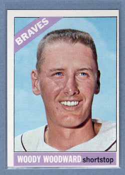1966 Topps #49 Woody Woodward EX-MT  GO400