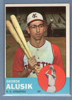 1963 Topps #51 George Alusik VG-EX      INVGO395