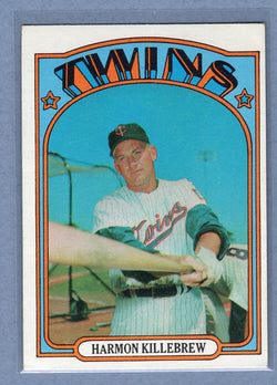 1972 Topps #51 Harmon Killebrew EX  GO500