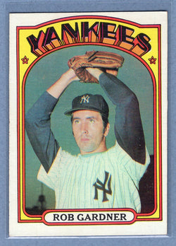 1972 Topps #22 Rob Gardner (b) EX-MT  GO315