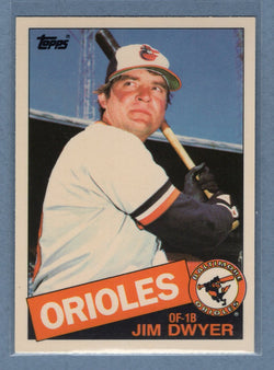 1985 Topps Tiffany #56 Jim Dwyer NM