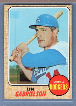 1968 Topps #357 Len Gabrielson (b) EX-MT  GO339