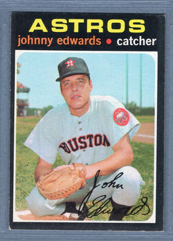 1971 Topps #44 Johnny Edwards  EX  GO747