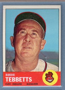 1963 Topps #48 Birdie Tebbetts EX-MT  GO522
