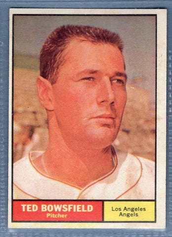 1961 Topps #216 Ted Bowsfield(c) VG-EX   GO417