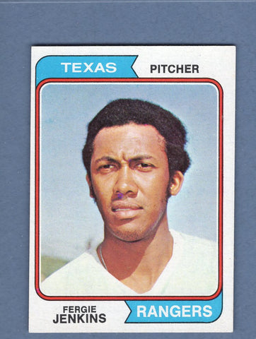 1974 Topps Baseball #87 Fergie Jenkins NM-MT 003