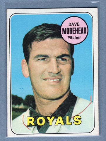 1969 Topps #29 Dave Morehead (a) EX-MT  GO700