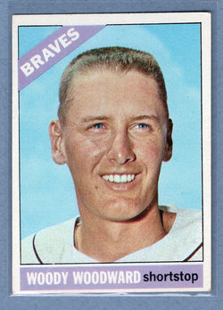 1966 Topps #49 Woody Woodward VG-EX  GO300