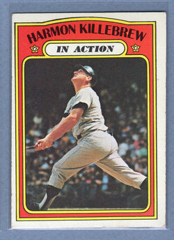 1972 Topps #52 Harmon Killebrew IA EX  GO500