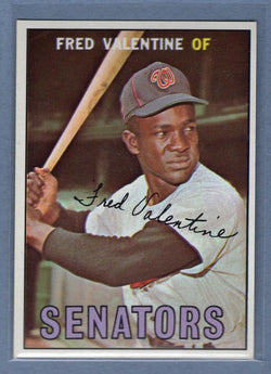 1967 Topps #64 Fred Valentine EX-MT  GO410