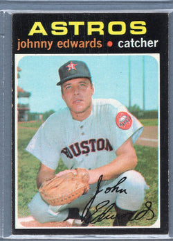 1971 Topps #44 Johnny Edwards  EX-MT  SB1