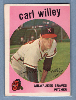 1959 Topps #95 Carl Willey VG   GO410