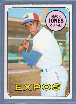 1969 Topps #625 Mack Jones EX-MT  GO661