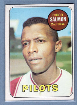 1969 Topps #62 Chico Salmon EX-MT  GO350