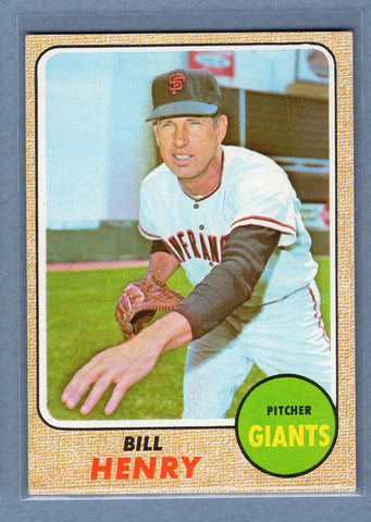 1968 Topps #239 Bill Henry EX  GO180