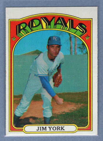 1972 Topps #68 Jim York EX-MT  GO483