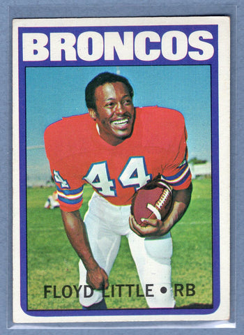 1972 Topps #50 Floyd Little (HOF) EX  GO210