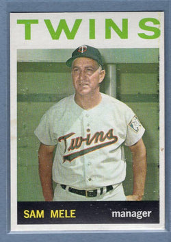 1964 Topps #54 Sam Mele EX-MT    GO438