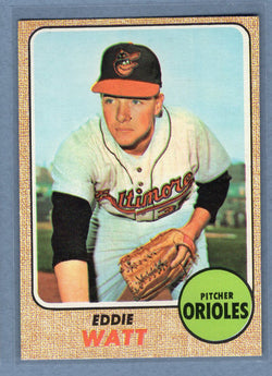 1968 Topps #186 Eddie Watt (b)EX-MT  GO507