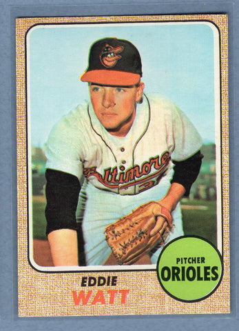 1968 Topps #186 Eddie Watt (b)EX-MT  GO507