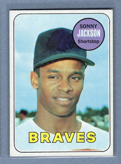 1969 Topps #53 Sonny Jackson EX-MT  GO477