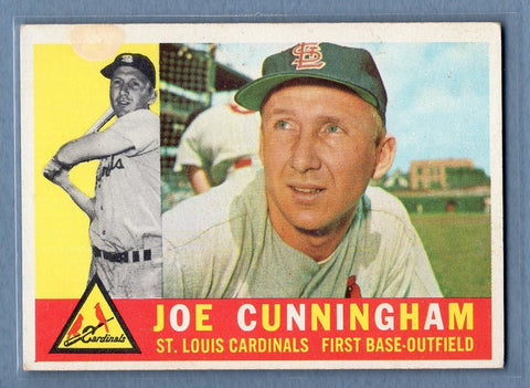 1960 Topps #40 Joe Cunningham(b)(st) VG  GO550