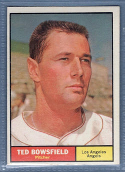 1961 Topps #216 Ted Bowsfield(e) EX   GO417