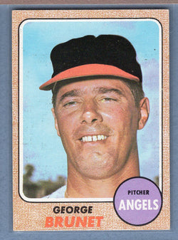 1968 Topps #347 George Brunet EX-MT  GO545