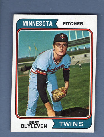 1974 Topps Baseball #98 Bert Blyleven NM-MT 001