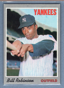 1970 Topps #23 Bill Robinson  (b) EX  GO900