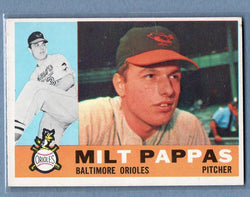 1960 Topps #12 Milt Pappas EX-MT   GO340